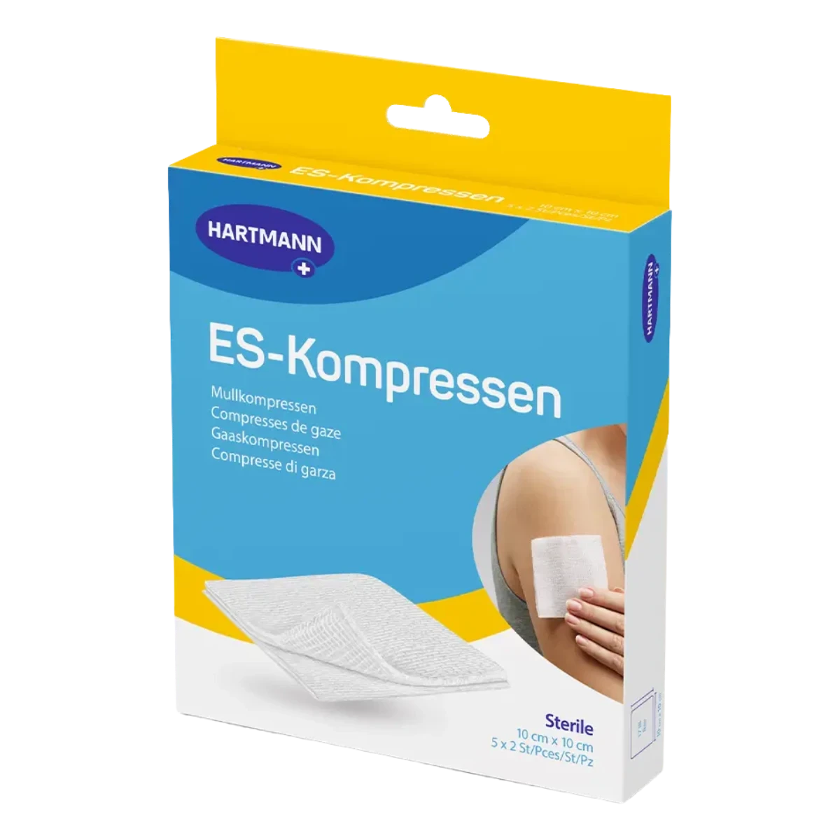 ES-Kompressen 8-fach steril - 10 x 10 cm - Paarweise