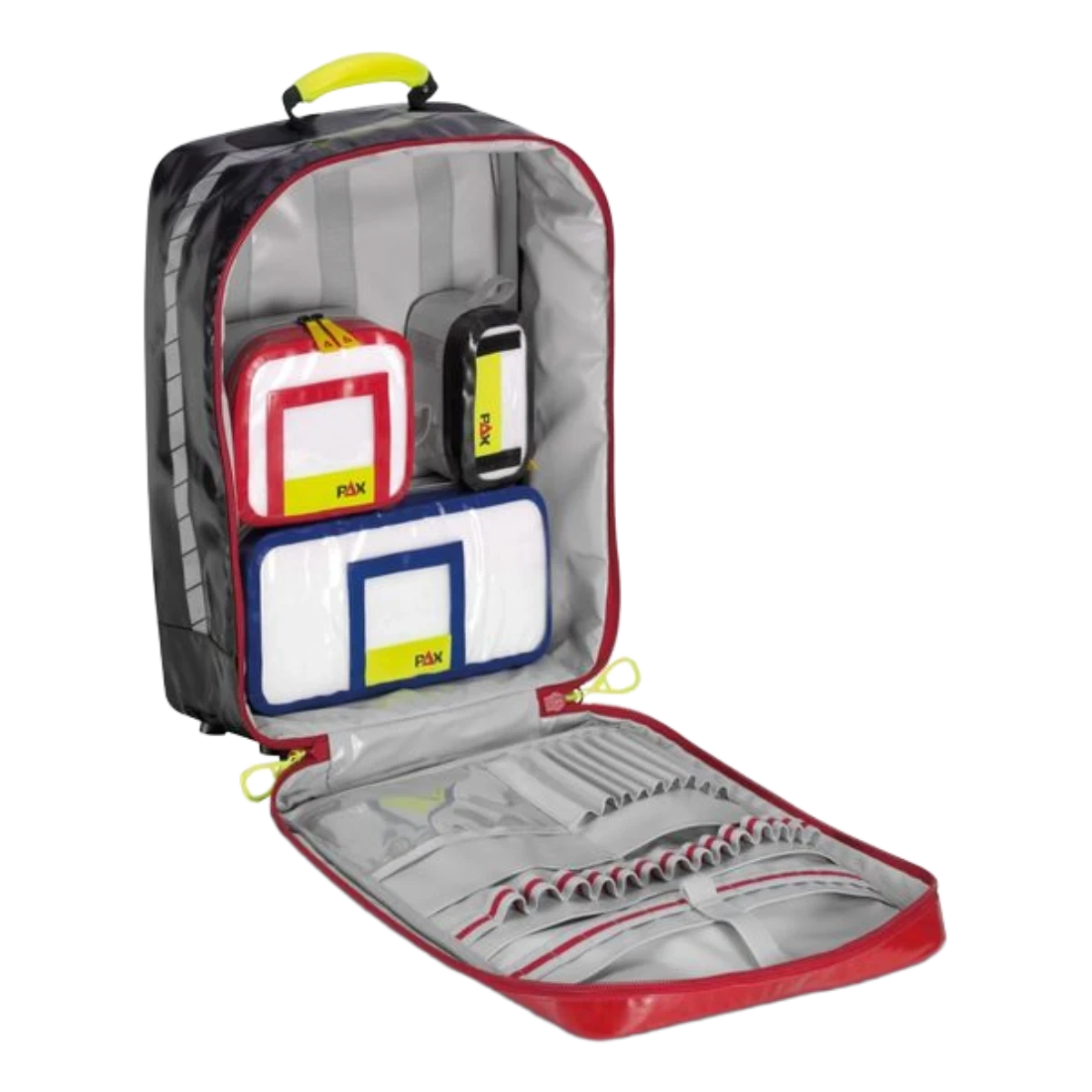 PAX SEG-Rucksack - Gro&szlig; - PAX-Plan - rot &ndash; Ansicht 2